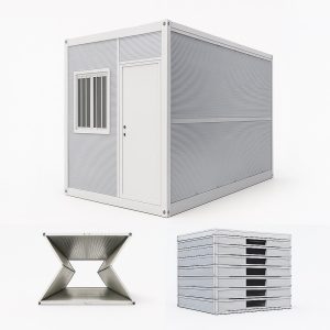 Kontener składany mobilny KS-S003 290x248x256 cm - Stróżówka 7m²